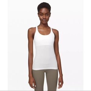 Lululemon Ebb to Street Tank White